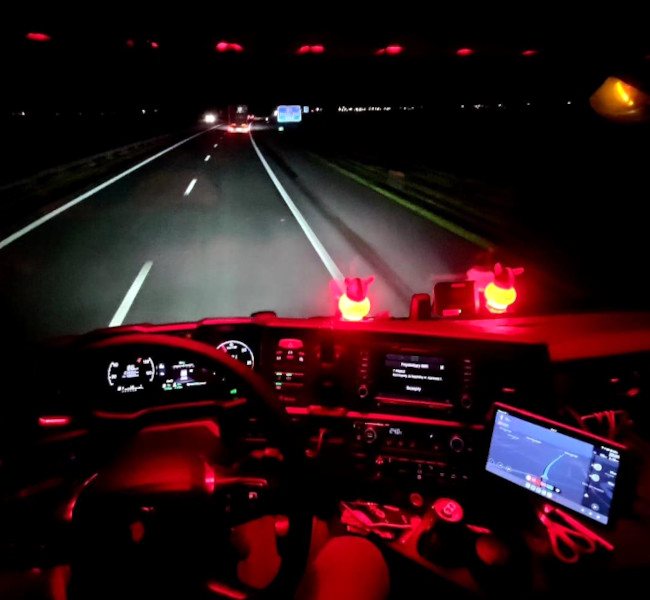 Transport nocą